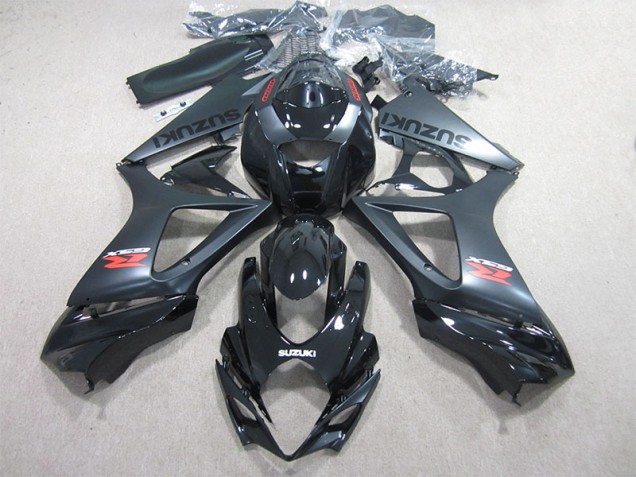 Noir 07-08 Suzuki GSXR 1000 Kit Carénages Motos & Plastique Noir 07-08 Suzuki GSXR 1000 Kit Carénages Motos & Plastique