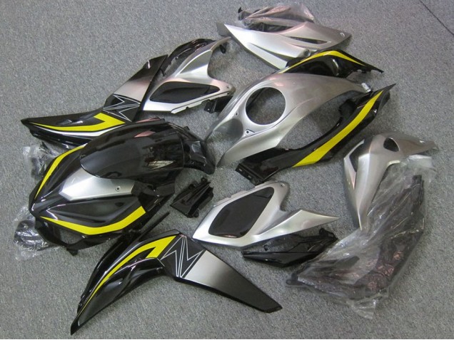 Noir 07-09 Kawasaki Z1000 Carénage Moto Noir 07-09 Kawasaki Z1000 Carénage Moto