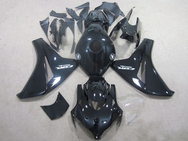 Noir 08-11 Honda CBR1000RR Carénage Moto