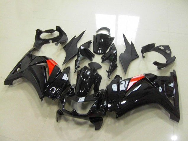 Noir 08-12 Kawasaki ZX250R Carénage Moto Noir 08-12 Kawasaki ZX250R Carénage Moto