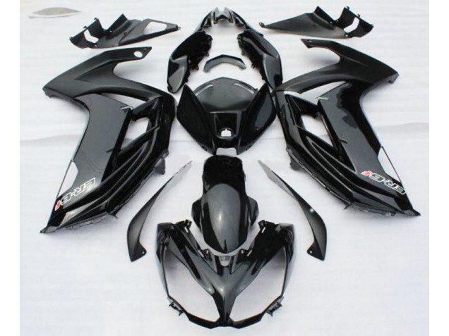 Noir 12-14 Kawasaki ER6F Carénage Moto Noir 12-14 Kawasaki ER6F Carénage Moto