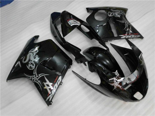 Noir 96-07 Honda CBR1100XX Kit Carénages Motos Complet Noir 96-07 Honda CBR1100XX Kit Carénages Motos Complet