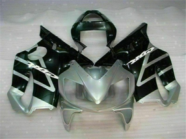 Noir Argent 01-03 Honda CBR600 F4i Carénage Moto Noir Argent 01-03 Honda CBR600 F4i Carénage Moto