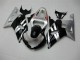 Noir Argent 01-03 Suzuki GSXR 600/750 Carénage Moto Noir Argent 01-03 Suzuki GSXR 600/750 Carénage Moto
