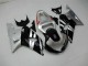 Noir Argent 01-03 Suzuki GSXR 600/750 Carénage Moto Noir Argent 01-03 Suzuki GSXR 600/750 Carénage Moto