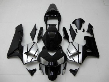Noir Argent 03-04 Honda CBR600RR Carénage Moto