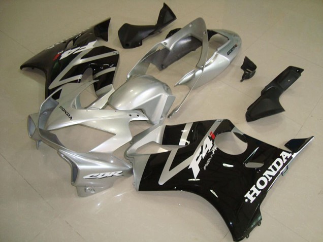 Noir Argent 04-07 Honda CBR600 F4i Carénage Moto Noir Argent 04-07 Honda CBR600 F4i Carénage Moto