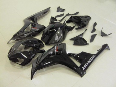 Noir Argent 06-07 Honda CBR1000RR Carénage Moto