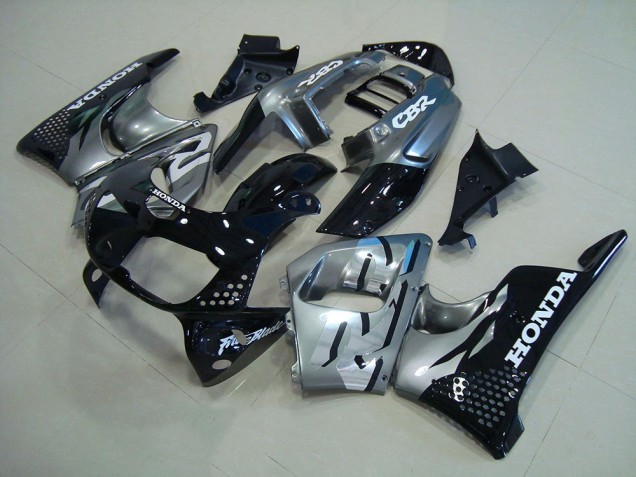 Noir Argent 96-97 Honda CBR900RR 893 Carénage Moto Noir Argent 96-97 Honda CBR900RR 893 Carénage Moto