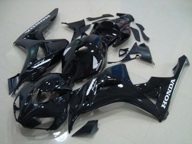 Noir Argent Décalque 06-07 Honda CBR1000RR Carénage Moto
