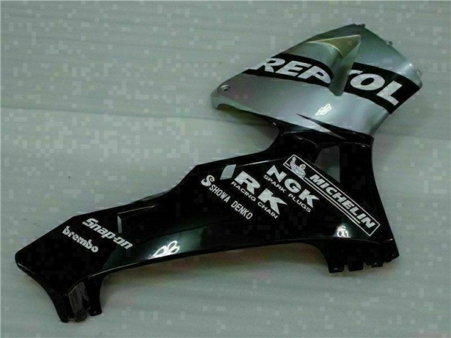 Noir Argent Repsol 05-06 Honda CBR600RR Carénage Moto Noir Argent Repsol 05-06 Honda CBR600RR Carénage Moto