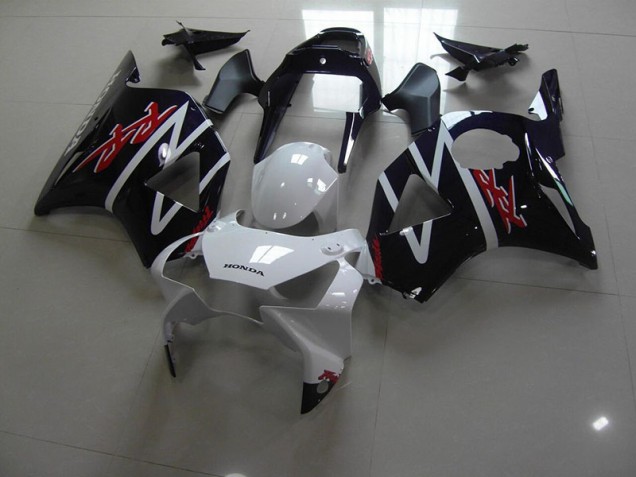 Noir Blanc 02-03 Honda CBR900RR 954 Carénage Moto Noir Blanc 02-03 Honda CBR900RR 954 Carénage Moto