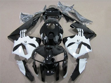 Noir Blanc 05-06 Honda CBR600RR Carénages Moto