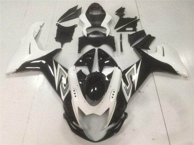 Noir Blanc 11-21 Suzuki GSXR 600/750 Carénages Moto