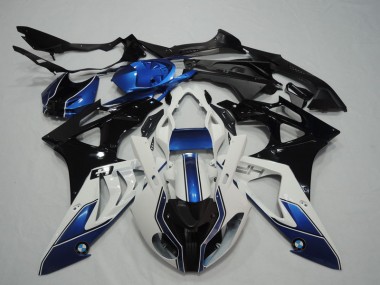 Noir Blanc Bleu 09-14 BMW S1000RR Carénage Moto