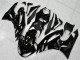 Noir Blanc Ninja 09-12 Kawasaki ZX6R Carénage Moto Noir Blanc Ninja 09-12 Kawasaki ZX6R Carénage Moto
