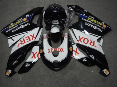 Noir Blanc Xerox 05-06 Ducati 749 Carénage Moto