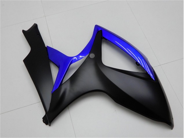 Noir Bleu 06-07 Suzuki GSXR 600/750 Carénages Moto Noir Bleu 06-07 Suzuki GSXR 600/750 Carénages Moto