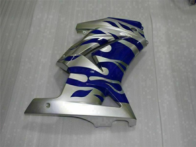 Noir Bleu 08-12 Kawasaki EX250 Carénage Moto Noir Bleu 08-12 Kawasaki EX250 Carénage Moto