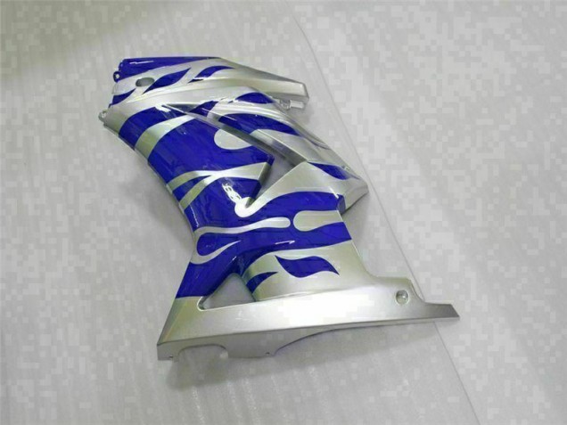 Noir Bleu 08-12 Kawasaki EX250 Carénage Moto Noir Bleu 08-12 Kawasaki EX250 Carénage Moto