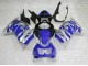 Noir Bleu 08-12 Kawasaki EX250 Carénage Moto Noir Bleu 08-12 Kawasaki EX250 Carénage Moto