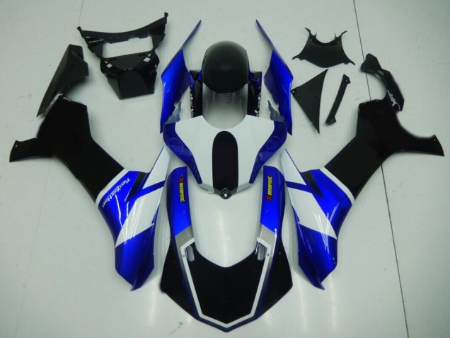 Noir Bleu 15-19 Yamaha YZF R1 Carénages Moto Noir Bleu 15-19 Yamaha YZF R1 Carénages Moto