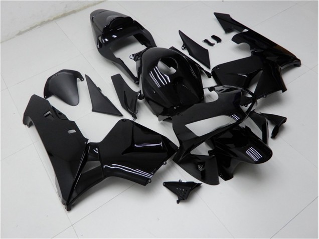 Noir Brillant 03-04 Honda CBR600RR Carénages Moto Noir Brillant 03-04 Honda CBR600RR Carénages Moto