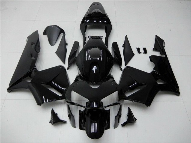Noir Brillant 03-04 Honda CBR600RR Carénages Moto Noir Brillant 03-04 Honda CBR600RR Carénages Moto