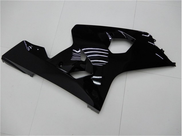 Noir Brillant 04-05 Suzuki GSXR 600/750 Carénage Moto Noir Brillant 04-05 Suzuki GSXR 600/750 Carénage Moto