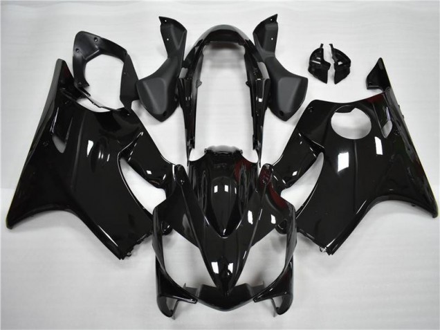 Noir Brillant 04-07 Honda CBR600 F4i Carénage Moto Noir Brillant 04-07 Honda CBR600 F4i Carénage Moto