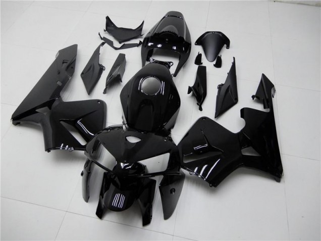 Noir Brillant 05-06 Honda CBR600RR Carénages Moto Noir Brillant 05-06 Honda CBR600RR Carénages Moto