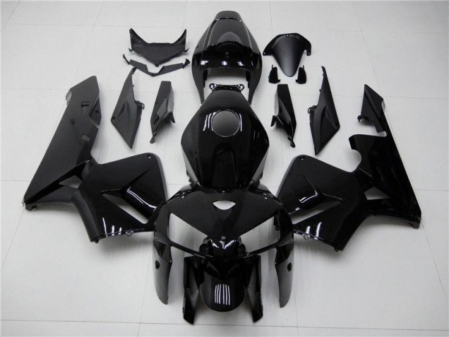 Noir Brillant 05-06 Honda CBR600RR Carénages Moto Noir Brillant 05-06 Honda CBR600RR Carénages Moto