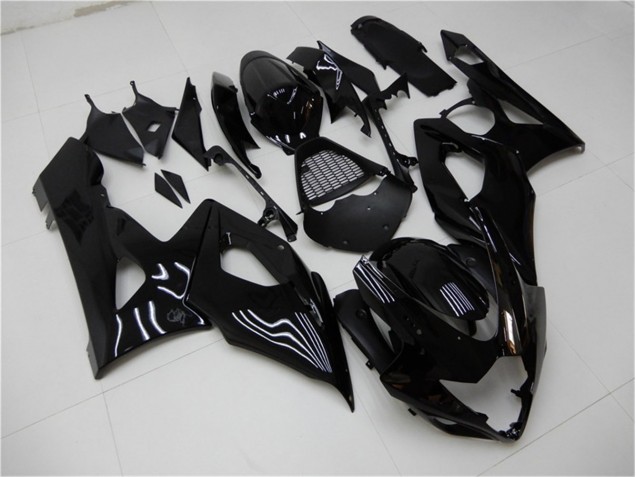 Noir Brillant 05-06 Suzuki GSXR 1000 Carénage Moto Noir Brillant 05-06 Suzuki GSXR 1000 Carénage Moto