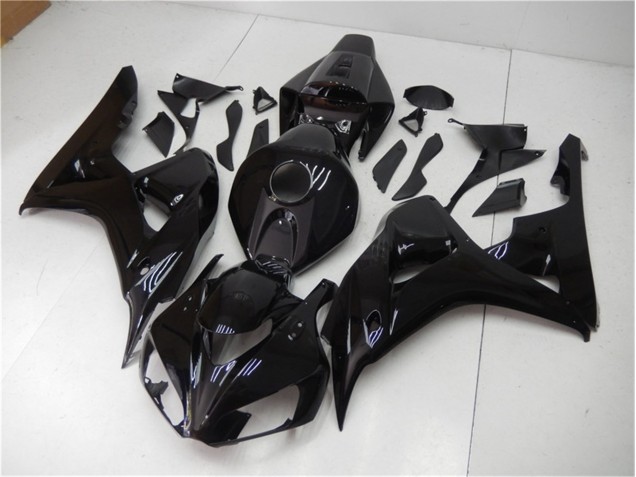Noir Brillant 06-07 Honda CBR1000RR Carrosserie Moto Noir Brillant 06-07 Honda CBR1000RR Carrosserie Moto