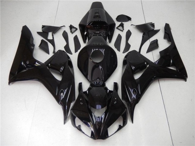 Noir Brillant 06-07 Honda CBR1000RR Carrosserie Moto Noir Brillant 06-07 Honda CBR1000RR Carrosserie Moto