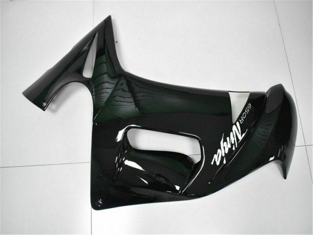 Noir Brillant 06-08 Kawasaki EX650 Carénage Moto Noir Brillant 06-08 Kawasaki EX650 Carénage Moto
