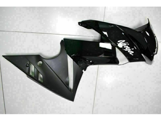 Noir Brillant 09-11 Kawasaki EX650 Carénage Moto Noir Brillant 09-11 Kawasaki EX650 Carénage Moto