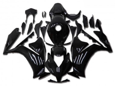 Noir Brillant 12-16 Honda CBR1000RR Carénage Moto