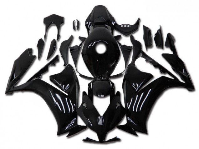 Noir Brillant 12-16 Honda CBR1000RR Carénage Moto Noir Brillant 12-16 Honda CBR1000RR Carénage Moto