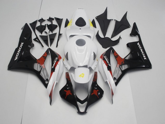 Noir Édition Limitée 07-08 Honda CBR600RR Carénage Moto Noir Édition Limitée 07-08 Honda CBR600RR Carénage Moto