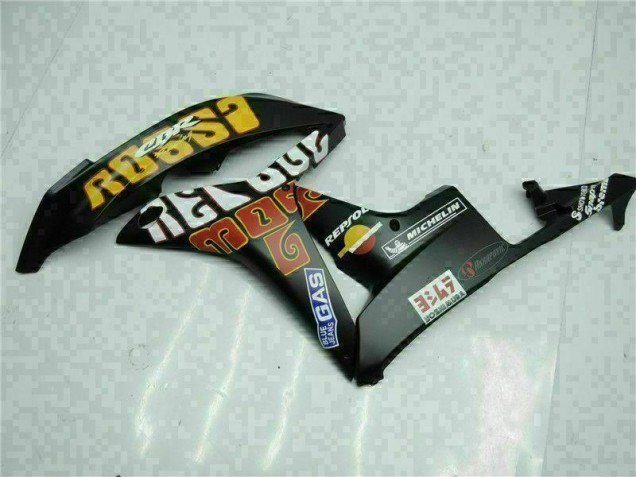 Noir Jaune Repsol 46 07-08 Honda CBR600RR Carénage Moto Noir Jaune Repsol 46 07-08 Honda CBR600RR Carénage Moto