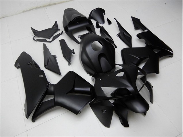 Noir Mat 05-06 Honda CBR600RR Carénage Moto Noir Mat 05-06 Honda CBR600RR Carénage Moto