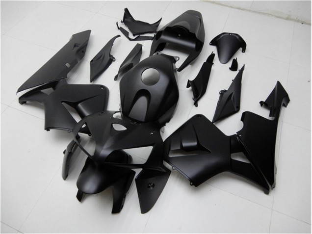 Noir Mat 05-06 Honda CBR600RR Carénage Moto Noir Mat 05-06 Honda CBR600RR Carénage Moto
