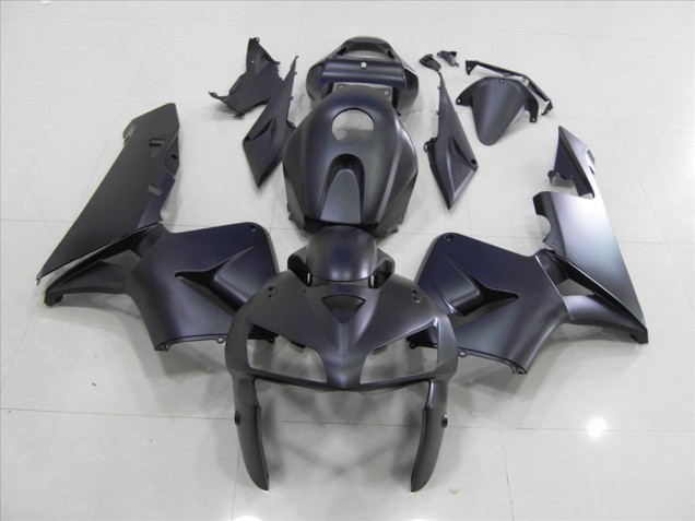 Noir Mat 05-06 Honda CBR600RR Carénages Moto Noir Mat 05-06 Honda CBR600RR Carénages Moto