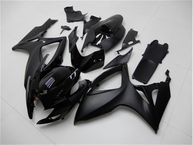 Noir Mat 06-07 Suzuki GSXR 600/750 Carénage Moto Noir Mat 06-07 Suzuki GSXR 600/750 Carénage Moto