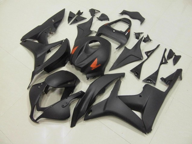 Noir Mat 07-08 Honda CBR600RR Carénages Moto Noir Mat 07-08 Honda CBR600RR Carénages Moto