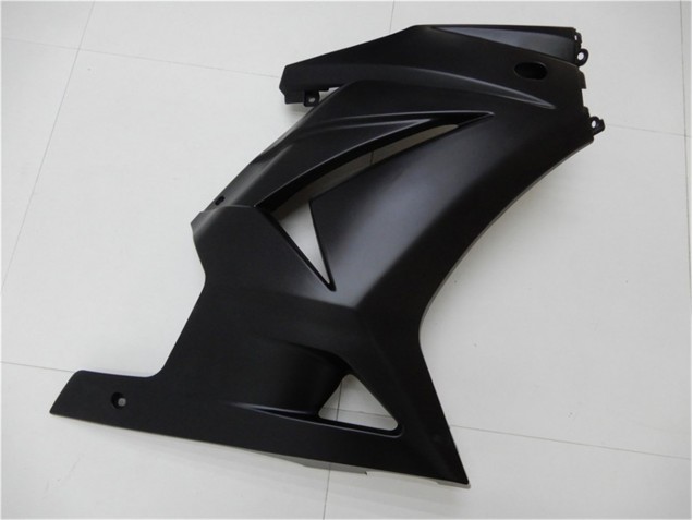 Noir Mat 08-12 Kawasaki EX250 Carénage Moto Noir Mat 08-12 Kawasaki EX250 Carénage Moto
