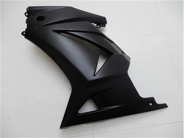 Noir Mat 08-12 Kawasaki EX250 Carénage Moto Noir Mat 08-12 Kawasaki EX250 Carénage Moto