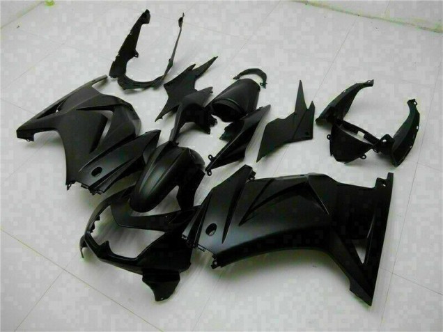 Noir Mat 08-12 Kawasaki EX250 Carénages Moto Noir Mat 08-12 Kawasaki EX250 Carénages Moto