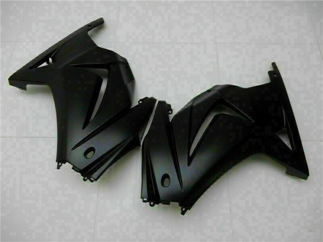 Noir Mat 08-12 Kawasaki EX250 Carénages Moto Noir Mat 08-12 Kawasaki EX250 Carénages Moto